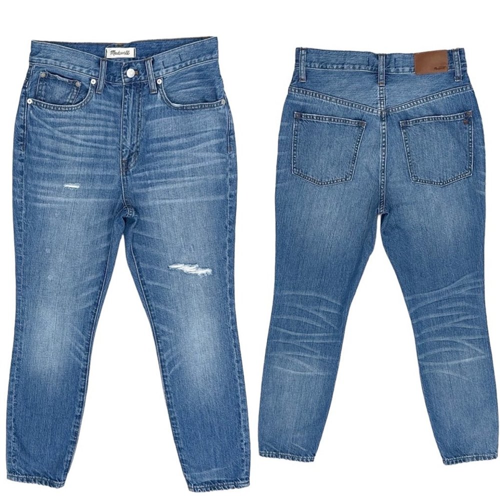 Madewell Rigid High-Rise Skinny The Perfect Vintage Denim Blue Jeans Size 26P